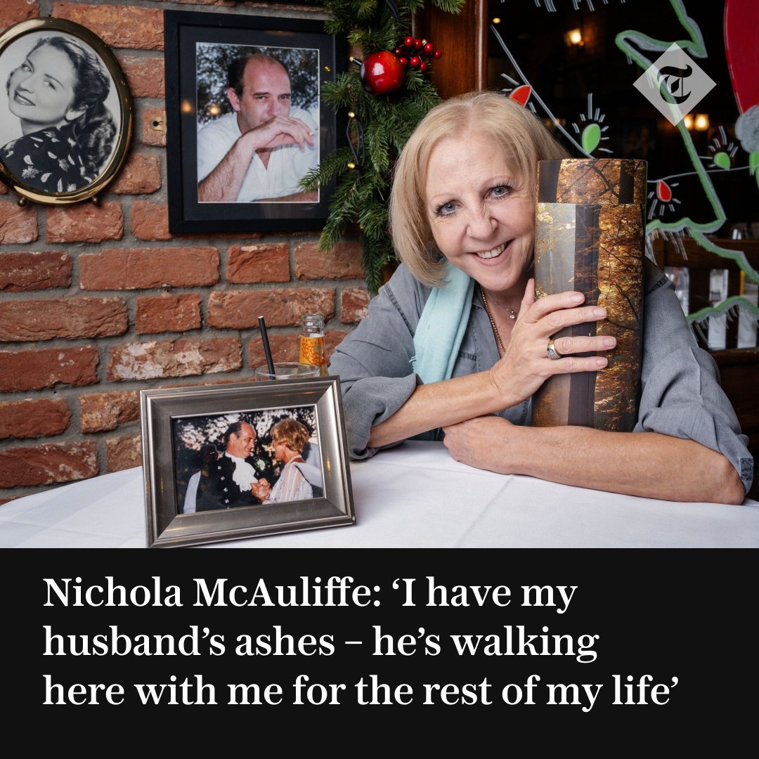 💍 The actress recalls her life with Fleet Street journalist Don Mackay and how, when he was dying, @mariecurieuk nurses were invaluable. Read more here ⬇️ telegraph.co.uk/christmas/2023…