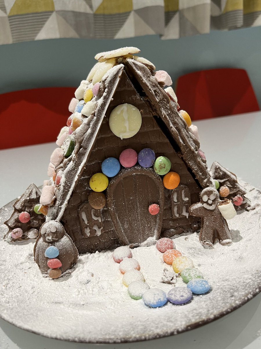 charleastickOT's tweet image. Meaningful occupations making &amp;amp; decorating a Christmas house with my mum during the Christmas break 🥰🎄 #occupationalbalance #studentOT #occupationaltherapy