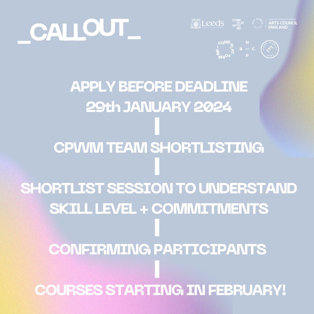 ⚠️COME PLATFORM ME: INTRODUCTION TO SOUND COURSE⚠️ This new strand of our Come Platform Me programme is aimed at marginalised people who want to get into live sound and studio recording! We can't wait!!! @HPBCLeeds @eiger_studios @ace_national @LeedsCC_News Link in bio!!