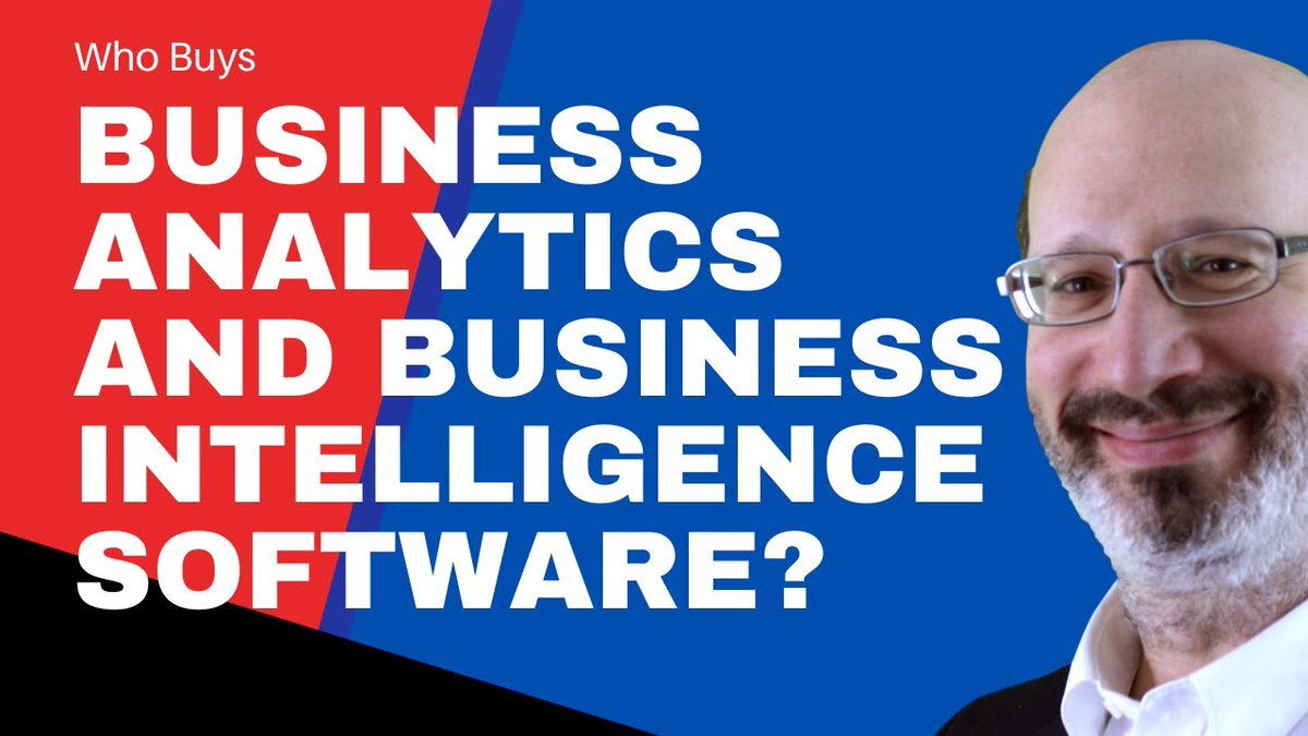 💻[Watch] Who Buys Business Analytics and Business Intelligence Software? hubs.li/Q01WP_-t0 #BusinessAnalytics #BusinessIntelligence #buyerpersonas #ChiefAnalyticsCharlie #ChiefDataOfficer #ChiefAnalyticsOfficer #AnalyticsConferences