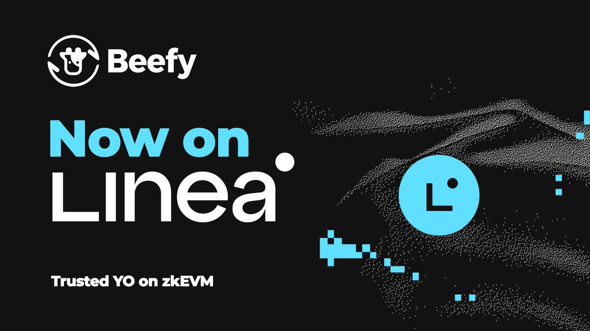 beefyfinance's tweet image. Hi @LineaBuild✨

I'm Beefy, 3 years old
Job: Professional Yield Optimizer
Interests: security, autocompounding tokens
About: I'm easy to use. Stick tokens in me to earn more &amp;amp; save fees. Like cows. More fun than your ex.

Follow me for amazing vaults on Linea.

-Beefy🐮❤️