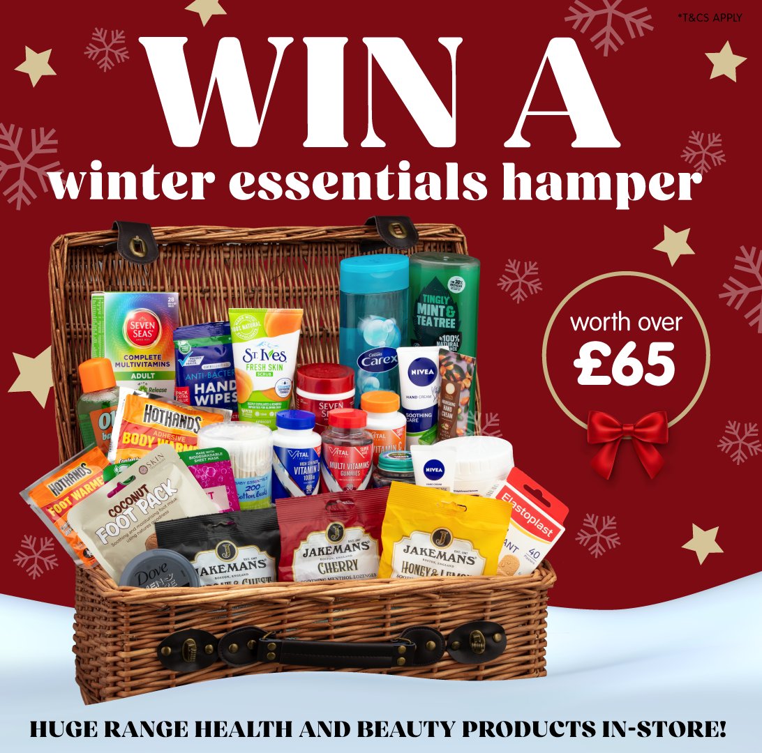 🤧 #COMPETITION TIME 🤧 Make sure you're prepared for every winter eventuality with this amazing Winter Essentials hamper worth over £65! For a chance to #WIN, simply; 1) FOLLOW US 2) RT 3) COMMENT #BMWinterEssentials Competition ends 9am 27/12/24