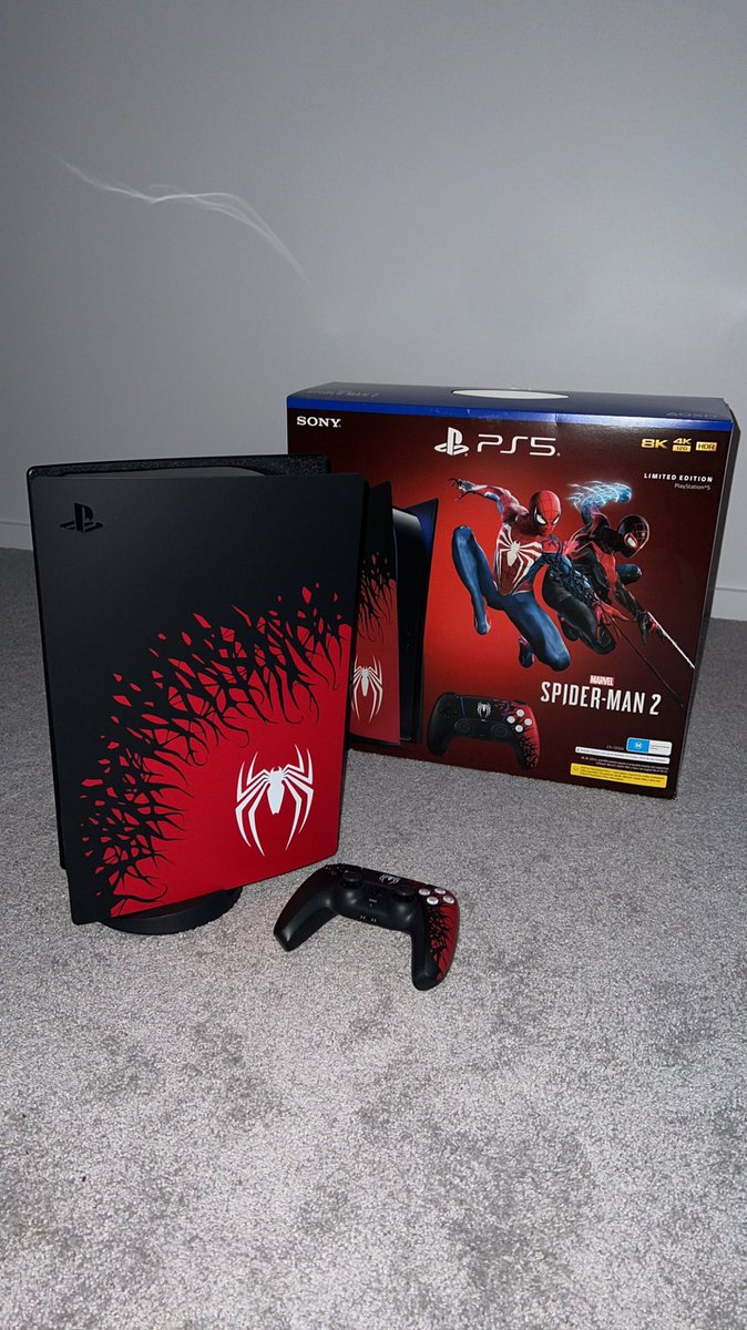 I am giving away a Spider-Man 2 PlayStation 5 bundle to a lucky winner! Follow Me +♻️+ Comment Ends in 6 hours!