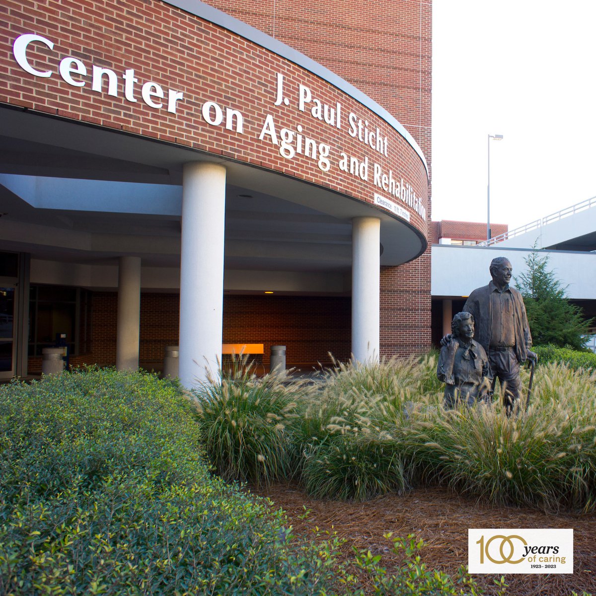 #DYK? Our J. Paul Sticht Center on Aging and Rehabilitation is the first facility in the world 🌎 to incorporate geriatric acute care, transitional care, psychiatry and rehabilitation under one roof. It opened in 1997. #100YearsofCaring 🔗 Our centennial: bit.ly/3uGvTpk