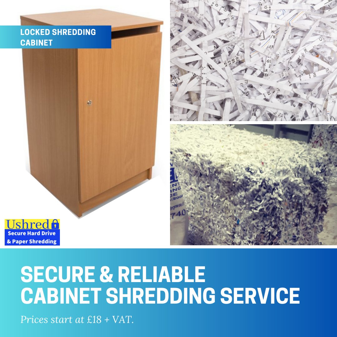 "Thanks to you we were compliant with ICO this year when we had our review".
Is what our collection team were told this morning when collecting the cabinet from one of our regular customers!
Is your business or school compliant &amp; securely shredding confidential paperwork?
#wirral