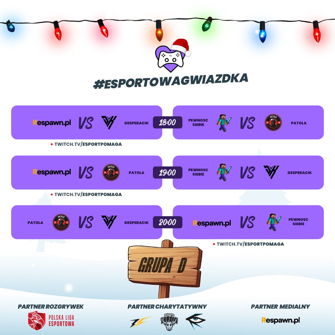 VENTUS (@vgaworr) on Twitter photo Siemka dzisiaj 3 meczyki w turnieju od <a href="/esportpomaga/">Esport Pomaga</a>
zapraszam do oglądania i wspierania naszej drużyny jak i całego wydarzenia Siemka dzisiaj 3 meczyki w turnieju od <a href="/esportpomaga/">Esport Pomaga</a>
zapraszam do oglądania i wspierania naszej drużyny jak i całego wydarzenia