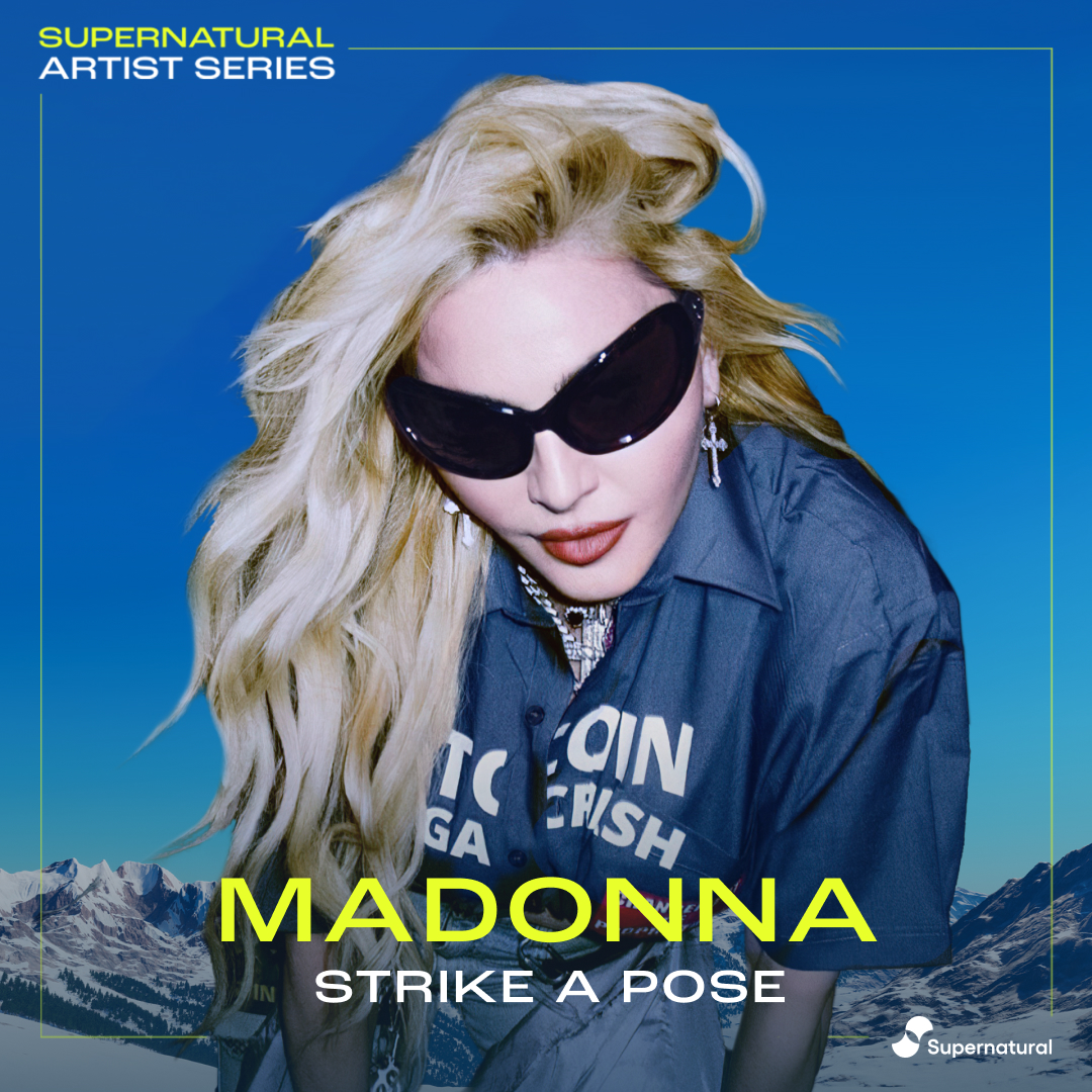 Celebrate the timeless hits of @Madonna in our latest Artist Series. Workout to iconic hits alongside Coaches Dwana and Raneir for an electrifying experience — available now.