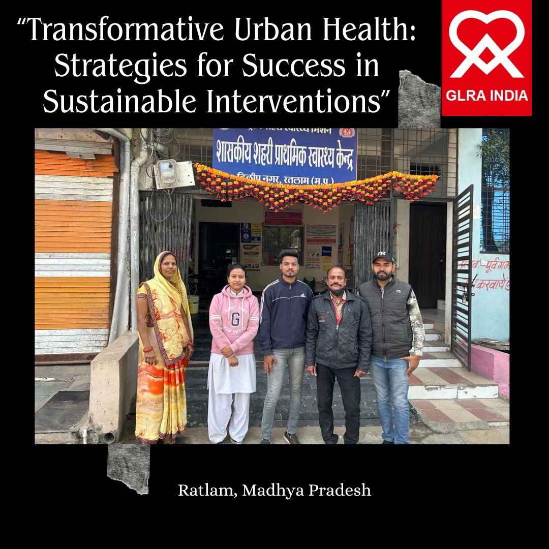 GLRA's Project #AxshyaPlus, Ratlam, Madhya Pradesh team has focused primarily on #urbanslums to deliver a cascade of #TBcare services such as household contact screening, IGRA testing & transportation, & INH drug supply in the district. 
#UrbanHealth #SustainableInterventions