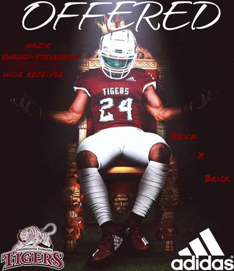 After a great conversation with <a href="/CoachRussCville/">Jake Russell</a> I am blessed to receive an offer from Campbellsville University <a href="/CoachJoshAbell/">Joshua Abell</a> 🙌🏽