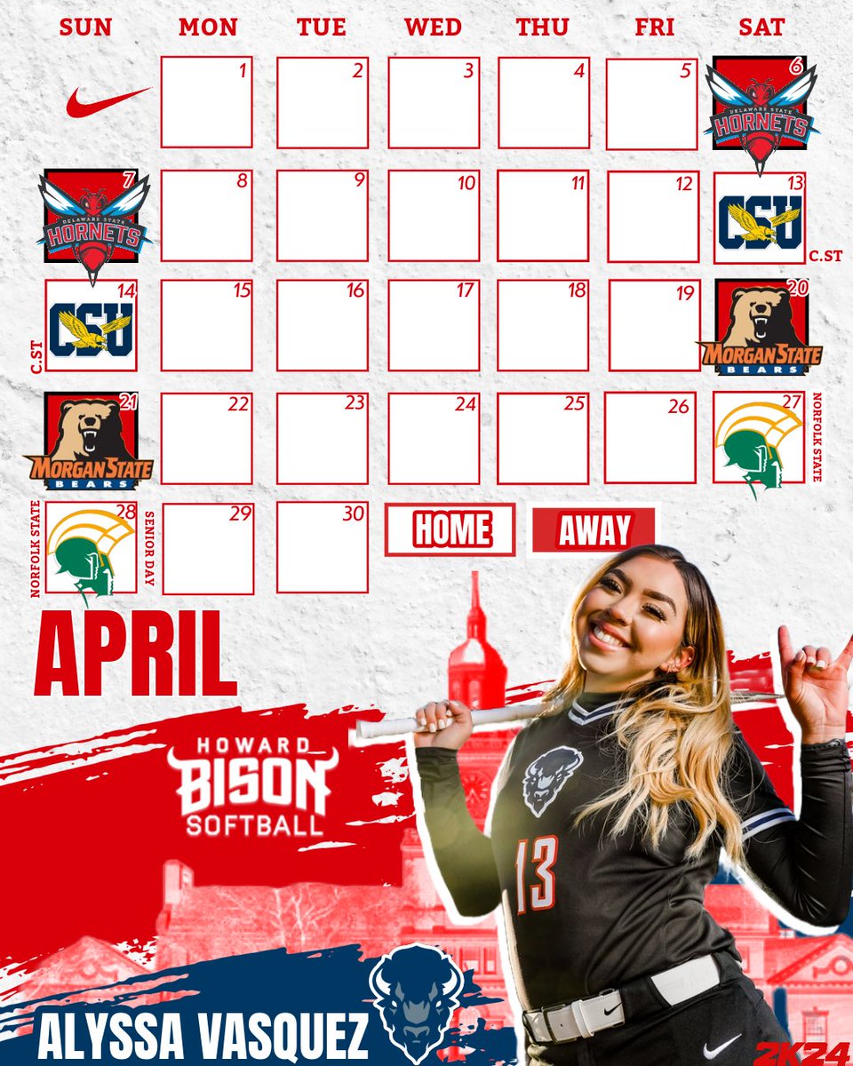 The 2024 Schedule is out! Which matchup are you most looking forward to? 

<a href="/HUBisonSports/">Howard Athletics</a> 
<a href="/HowardU/">Howard University</a>