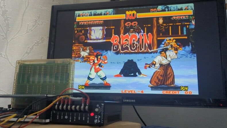 TechtureTV's tweet photo. https://t.co/sKqJz6SDKo

U.S. Seller!

This listing is for a single Samurai Shodown Neo Geo MVS game cartridge with an english label, as shown in the images. All other items in the photos are for demonstration purposes only.

#ebayseller #ebayfinds #eBay https://t.co/YEMJSknlKx