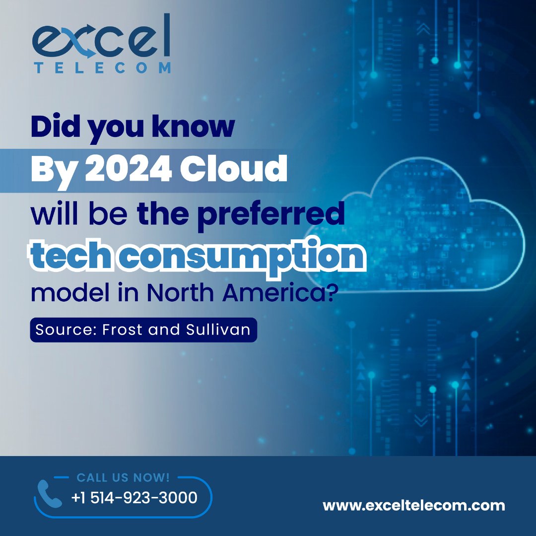 ExcelTelecominc's tweet image. By next year, the cloud will be everyone’s favorite solution.

If you’re ready to get started or want to learn more, click the link below!

exceltelecom.com/en/solutions/c…

#cloud #cloudcommunications #cloudphonesystems #businesscommunications #businesssolutions