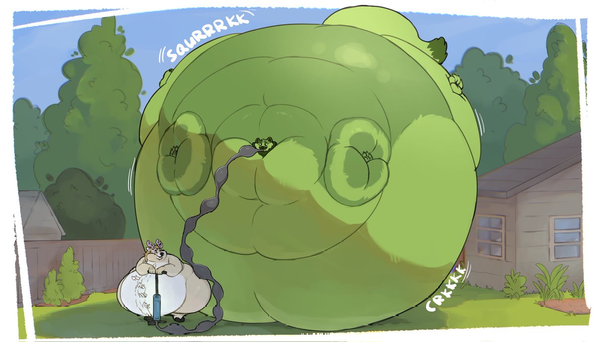 An amazing comm from shoobimoo on FA featuring me and <a href="/Adeerabel/">Doughball Deer</a>

furaffinity.net/user/shoobimoo/