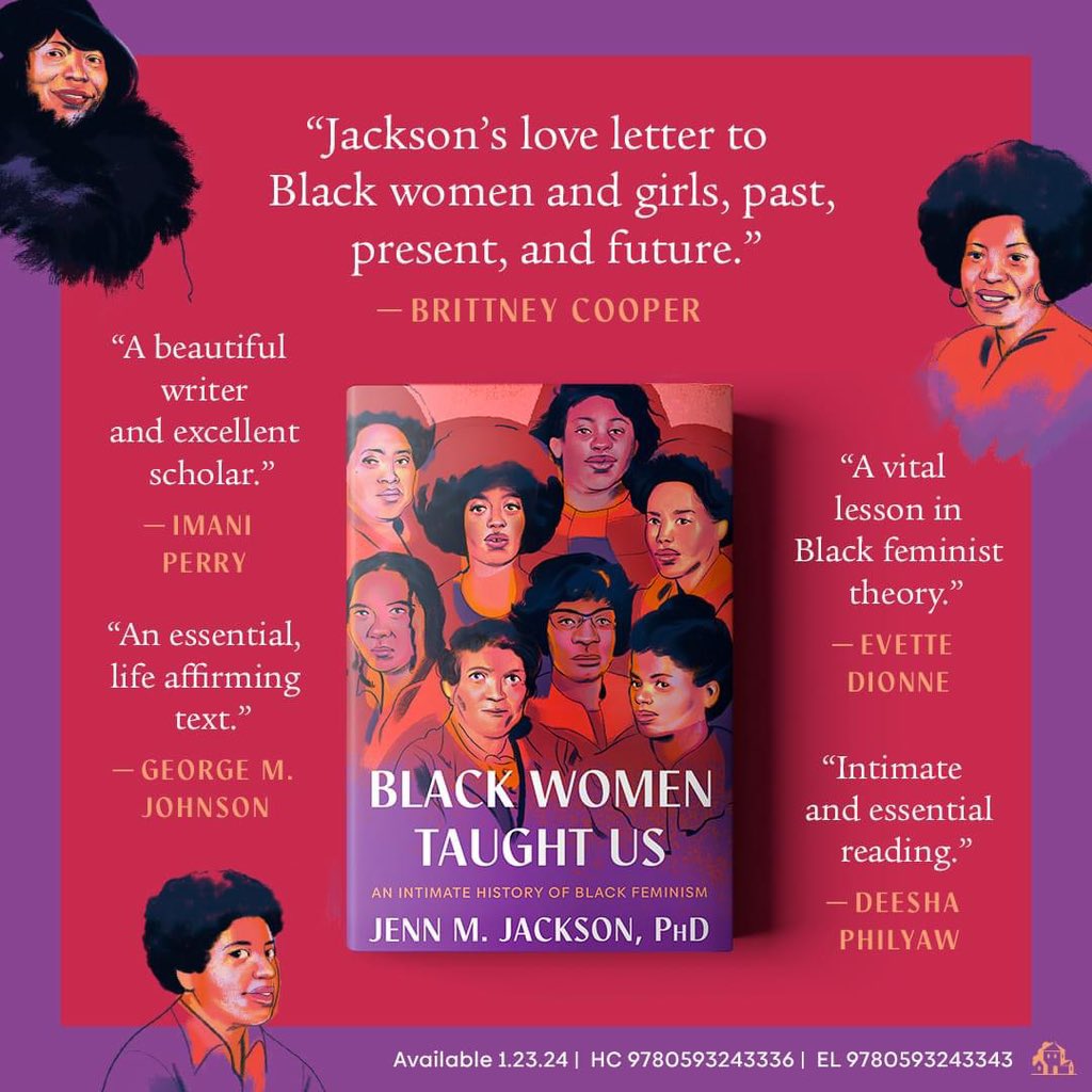 Get into this forthcoming work from @JennMJacksonPhD though! 🔥🔥🔥
#BlackWomenTaughtUs