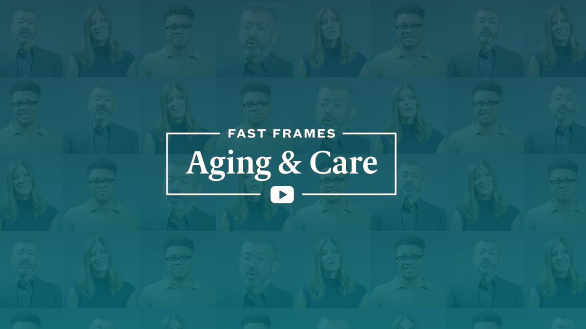 WATCH | Aging and Care is a new video series from @FrameWorksInst and JAHF offering evidence-based framing strategies to support your communications about nursing homes, care, #ageism and more. Watch: bit.ly/3Tclk7E @LeadingAge @ahcancal @JHForg @AMDApaltc @mihealthfund