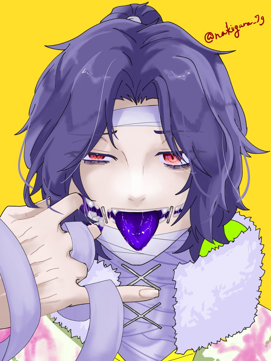 《moon light》手描き　原画 志上ハジメ1万人記念イラスト美術館