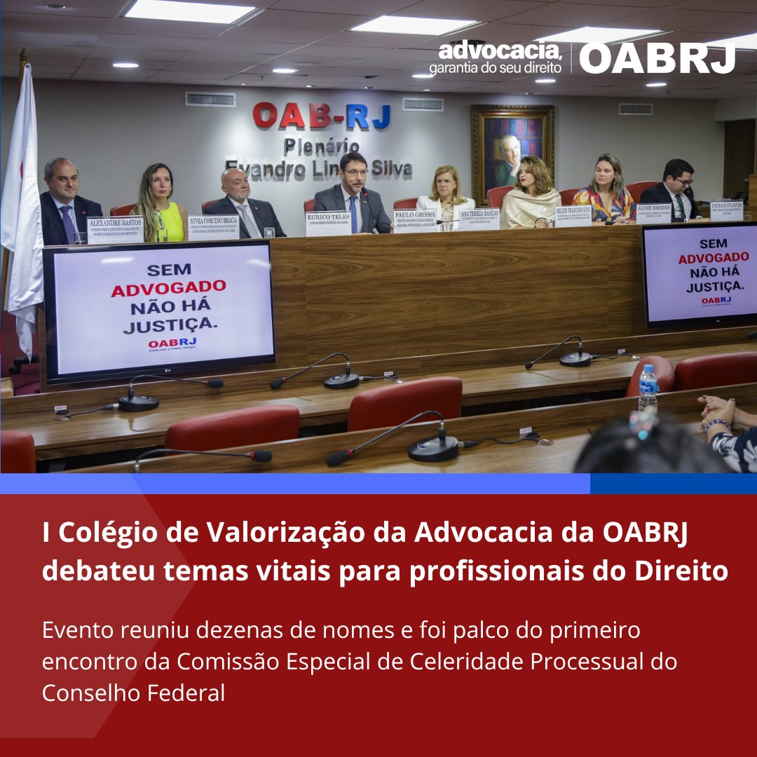 OABRJ  Advocacia, garantia do seu direito