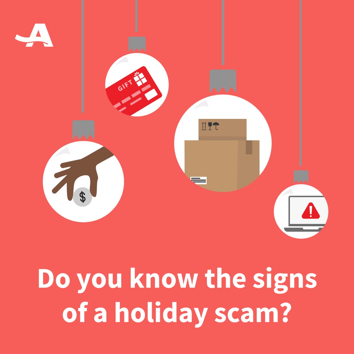 Learn the warning signs of popular holiday scams: spr.ly/6017RTiUZ
