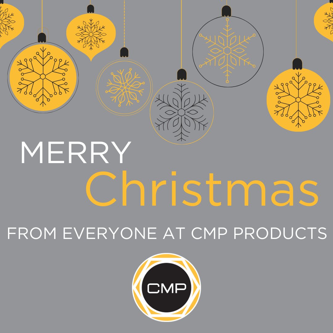 🎄Merry Christmas 🎄

To our customers, suppliers, and colleagues CMP would like to wish you a very Merry Christmas 🎅

For more information on our #Christmas closures click here: cmp-products.com/latest-news/ch… 

#xmas #christmas #merryxmas #christmastree #santa #festive