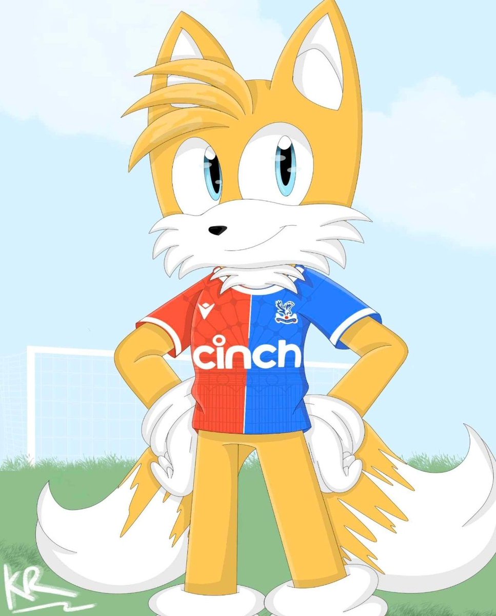 Kate has also done me Tails to match my sonic.
I have shown her all the comments, retweets and loves.
She is so chuffed and we are so happy for her.
Not everyday @CEO4TAG @cpfcdsa retweet your post.
Thank you ❤️