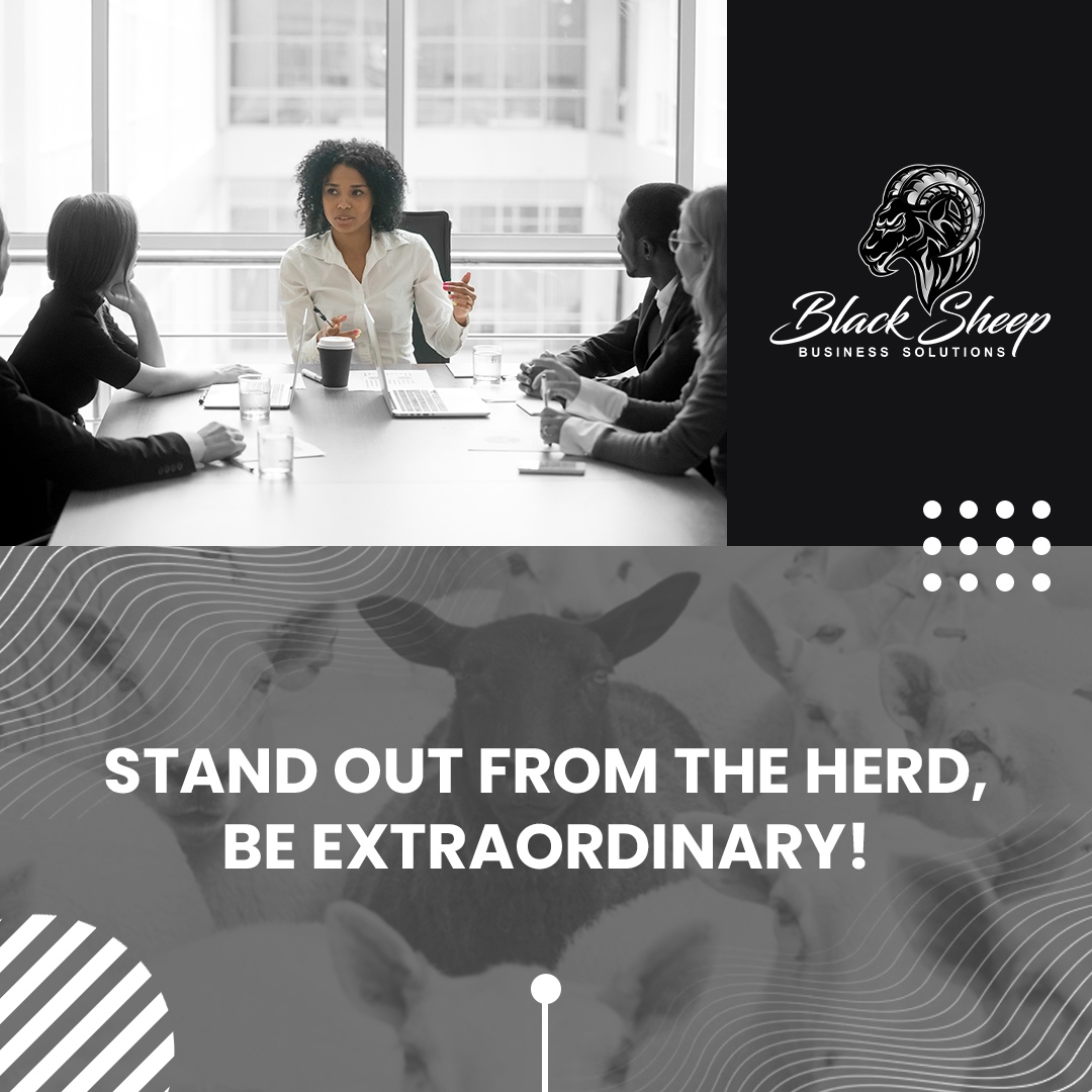 🎯 BlackSheep Business Solutions provides expert guidance to help you differentiate and thrive in a crowded marketplace. 

Stand out now!
blacksheepbiz.com

#DifferentiateAndThrive #MarketMover