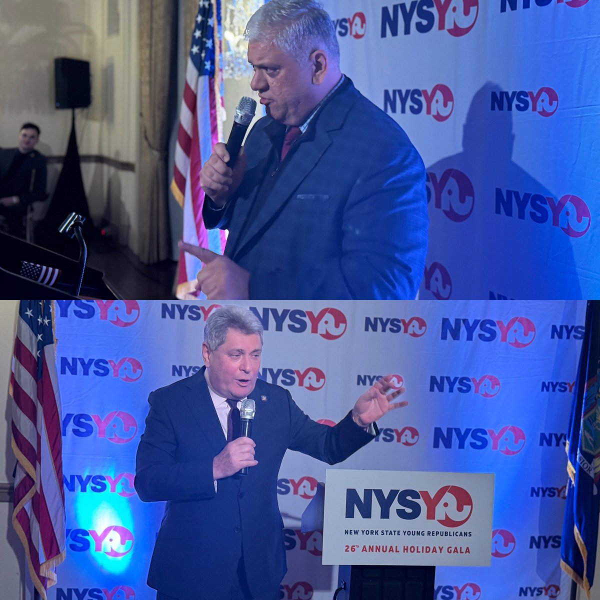 The Brooklyn Young Republican Society had a great time last night at the @NYSYR 26th Annual Holiday Gala. Congratulations to Chairman Peter Giunta on a yet another successful gala. We’re looking forward to working with both the NYSYR and the @NYYRC to win for our party and for