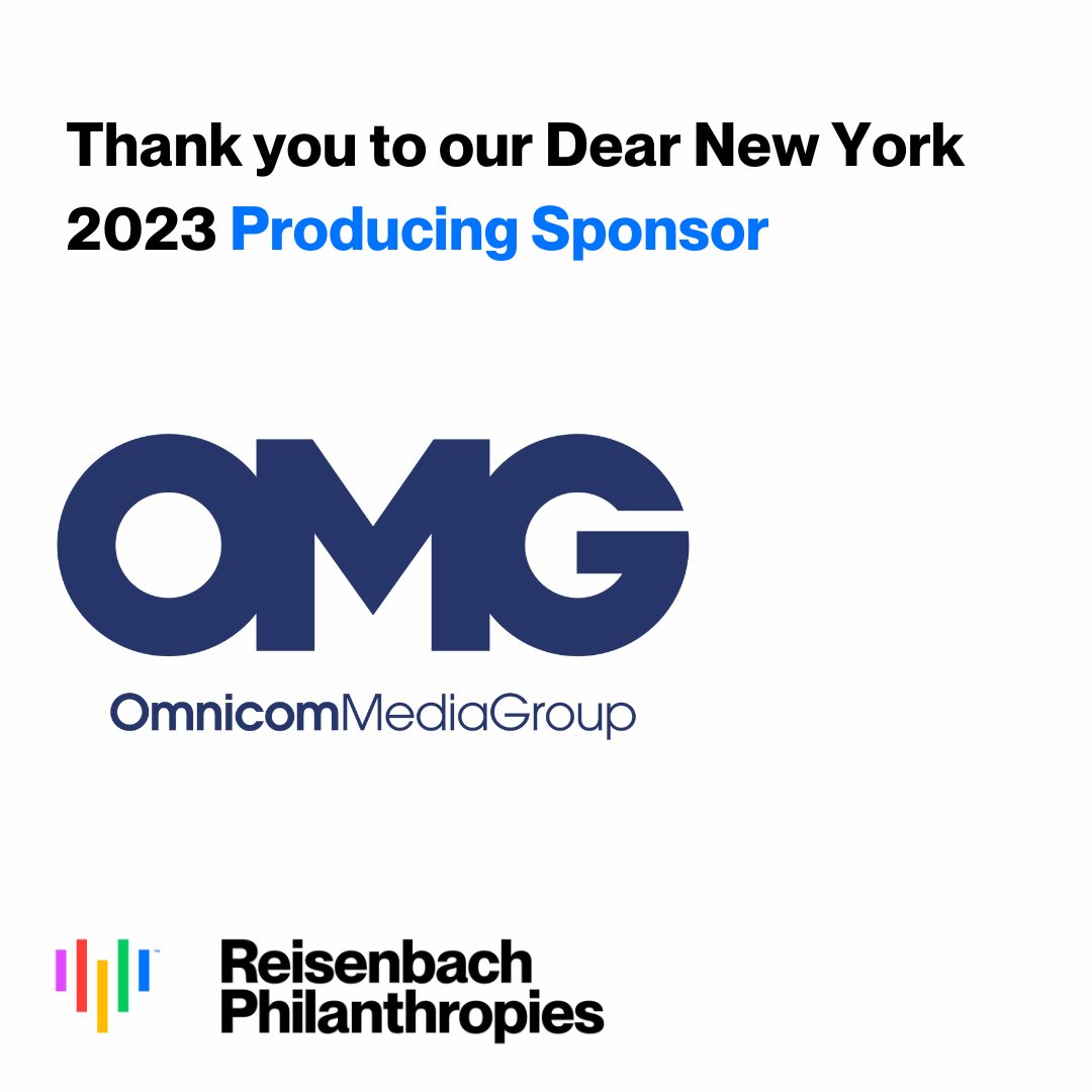 Reisenbach Philanthropies (@reisenbach_nyc) on Twitter photo Thank you, <a href="/OmnicomMediaGrp/">Omnicom Media Group</a> 👏! We appreciate your support as we continue our mission of creating a better and safer NYC ✨🗽. Thank you, <a href="/OmnicomMediaGrp/">Omnicom Media Group</a> 👏! We appreciate your support as we continue our mission of creating a better and safer NYC ✨🗽.
