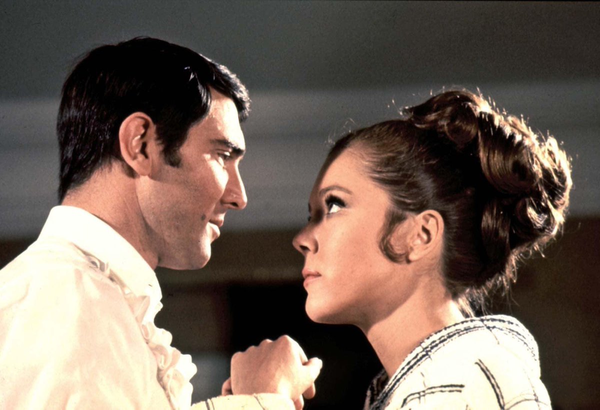 #OnHerMajestysSecretService #JamesBond
This premiered 54 years ago today and is in my top five James Bond films of all time.￼ It has a great Bond girl (Diana Rigg) and a very good villain (Telly Savalas). George Lazenby was not a bad James Bond and should have done another film