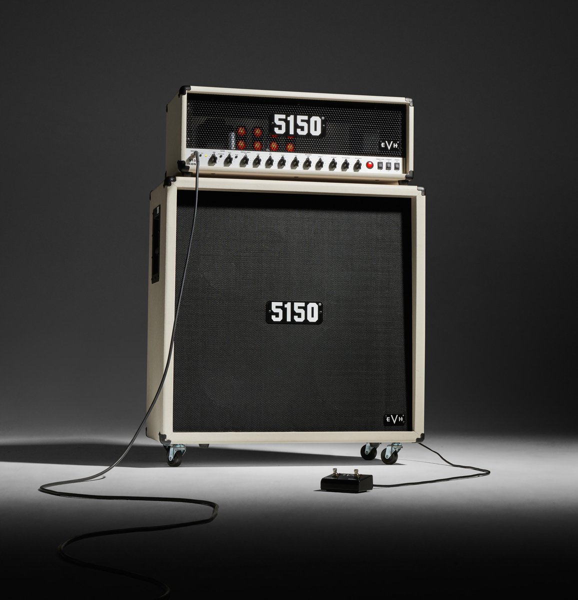 If you are looking to add searing sound and growling gain to your music, look no further than the 5150 Iconic Series Amps. What are you playing through this?