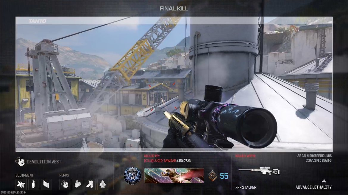 sawsars's tweet image. First insane shot for #COTCMW3 #MW3 
(30 Likes I’ll post🤝🏼) @LucidSquad