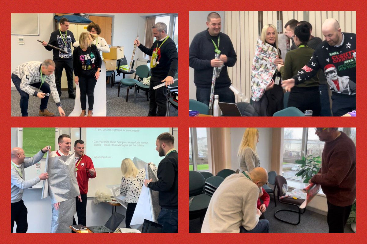 Gotta love a 2 minute challenge, especially at Christmas 🎄🎅🏼 

#AsdaBromsgrove #ChristmasFun