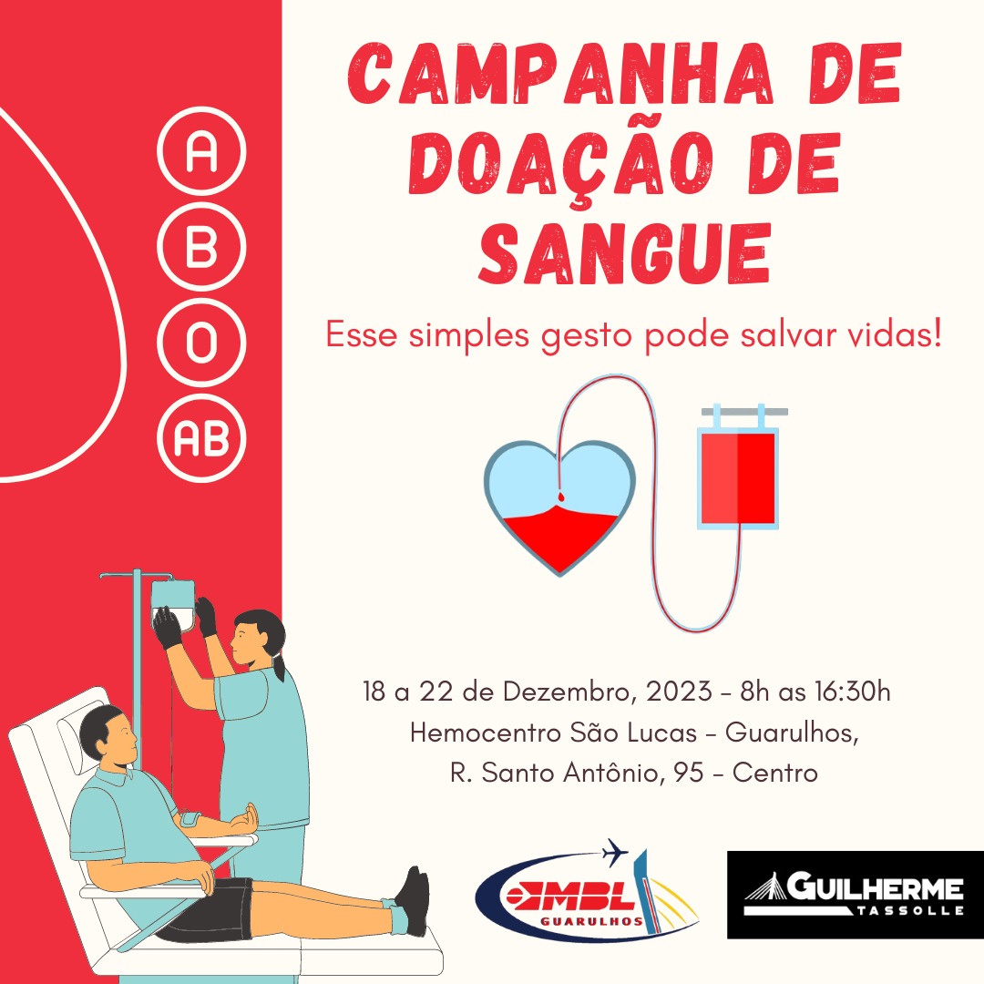 No período de final de ano, poucas pessoas lembram de doar sangue, faça a sua parte! Ajude a salvar vidas!
.
#mblivre #mblivre #mblgru #mblsp #doesangue #salvevidas #ajuda #ajude #sos