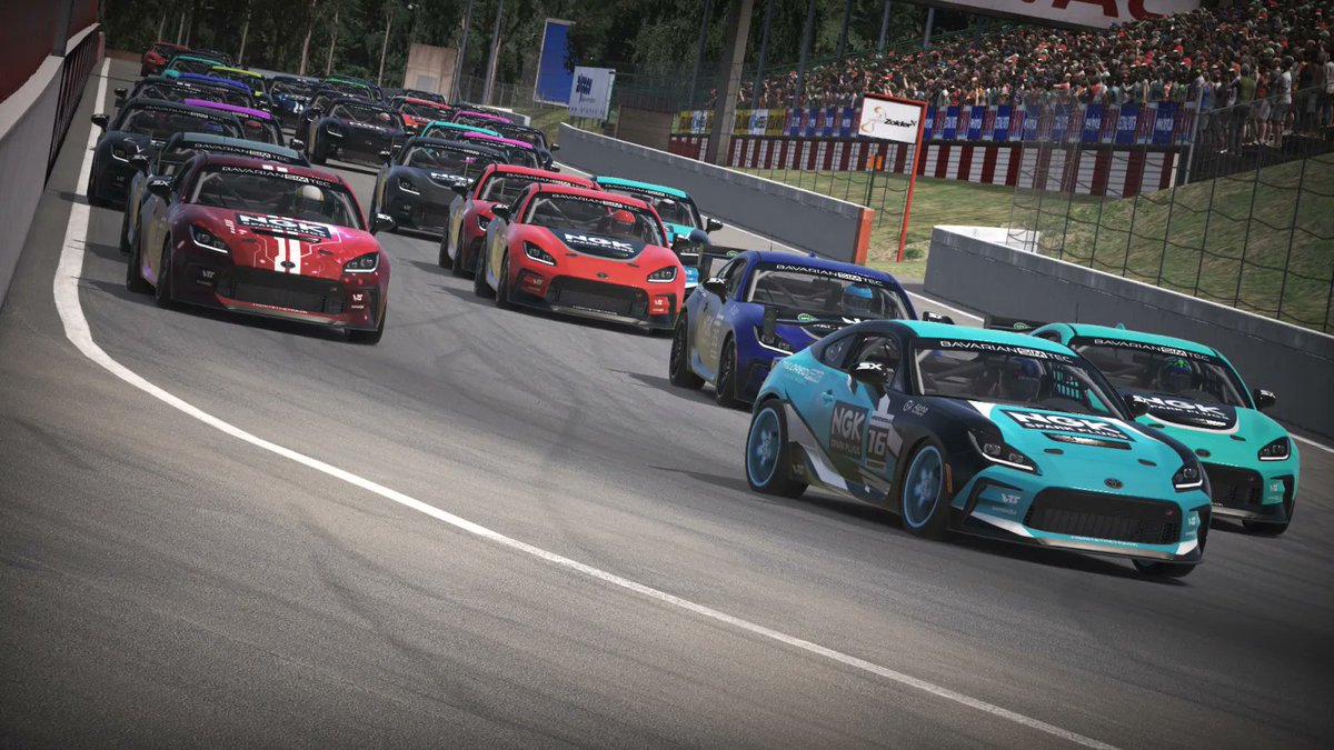 .<a href="/AlexThiebe/">Alex Thiebe</a> and <a href="/Sergi_Mat/">S.Matu</a> put on clinics on how to fast at Circuit Zolder on the way to becoming the first winners of the new NGK &amp; NTK Esports Cup season on <a href="/iRacing/">iRacing</a>!

Read More:
racespot.tv/round-1-at-zol…

#esports #SimRacing #IgniteTheTrack