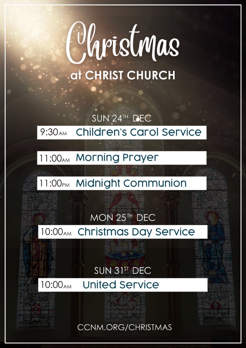 Join us as we celebrate Christmas!

Visit ccnm.org/christmas.

#newmalden #christmas #churchofengland