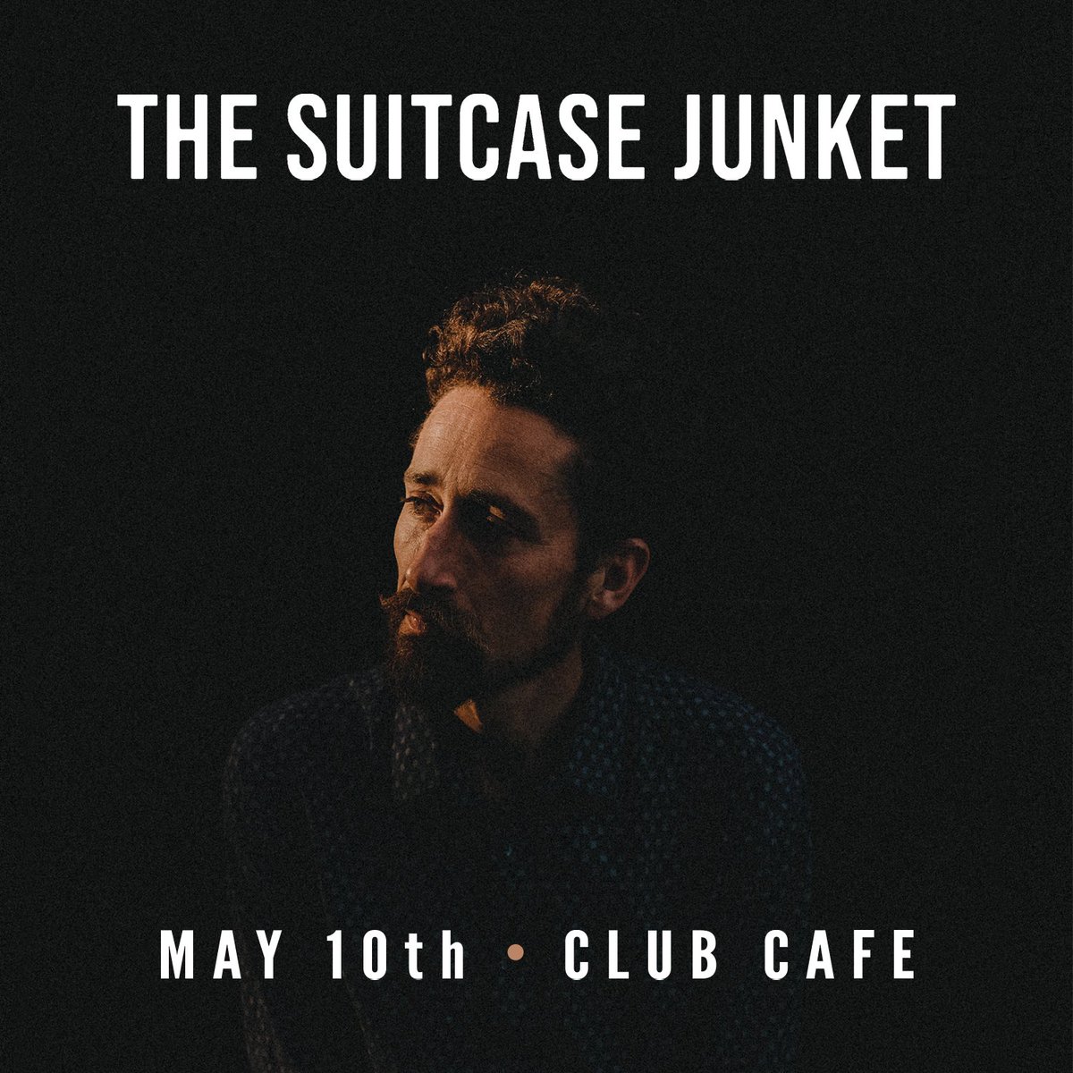 📣🗓 NEW SHOW 🗓📣

@ClubCafeLive | 05/10/24 | #suitcasejunket! 

🎟 On Sale 12/19 10AM via: tinyurl.com/3s9ypapu 

#opusonepgh #pittsburgh #suitcasejunket #clubcafe #clubcafelive #national #onemanband