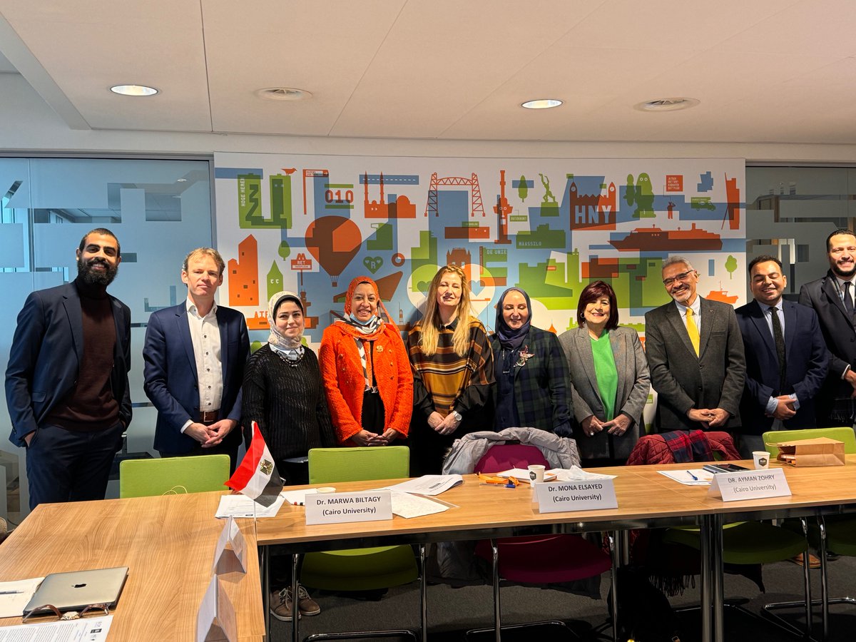 Very honored to have the Migration Research Unit of the University of Cairo and IOM-Egypt visiting us this week. Building a foundation for our future collaborations. @UniversityCairo @IOMEgypt @LDEGMD