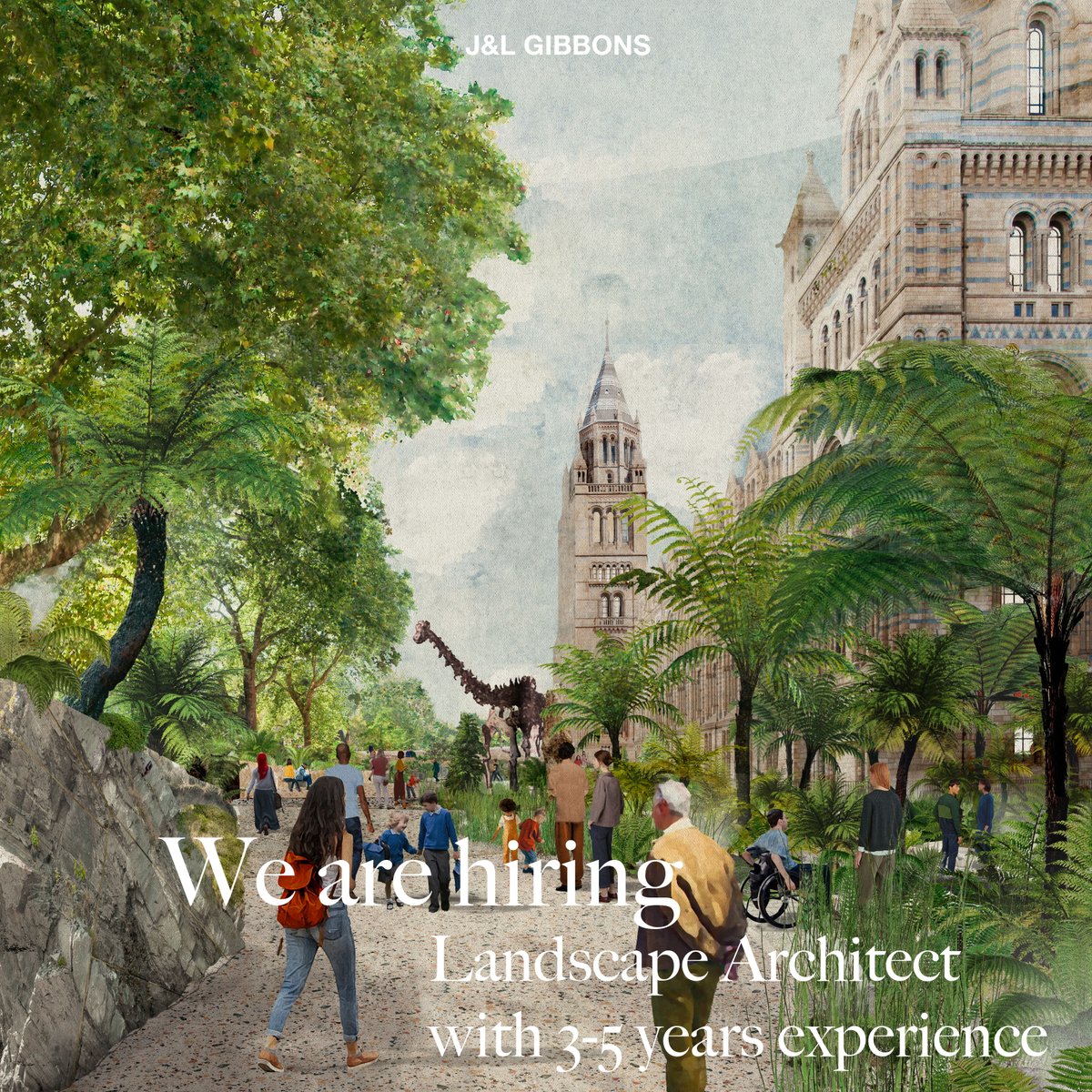 J&amp;L Gibbons are looking for a talented Landscape Architect to join the team.
Further details can be found on our website jlg-london.com/Jobs