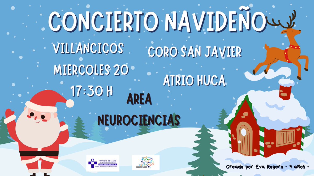 Este miércoles 20 toca elegir ! 
🎄Fiesta de Navidad infantil en el salón de actos, con <a href="/Aflote/">Aulas Hospitalarias HUCA</a> y los profesionales del AGC de la Infancia y Adolescencia.
🎄 Concierto Navideño en el atrio, con los profesionales del área de neurociencias y <a href="/ictusasturias/">@ictusasturias</a> 
Estáis todos invitados!