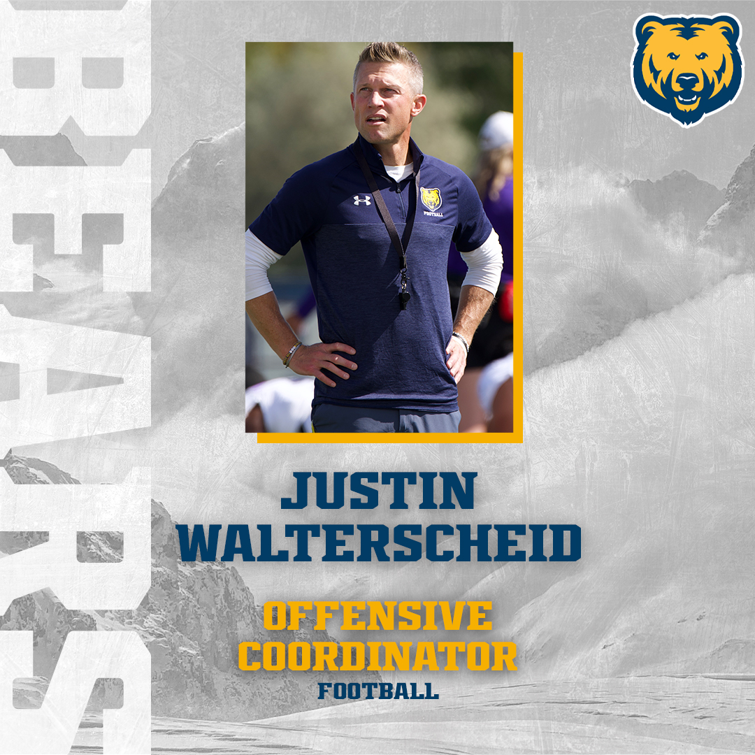 Justin Walterscheid Named Offensive Coordinator; Coordinated 2 Big Sky Conference Championships at Southern Utah 

Read more 👇

🔗 | loom.ly/3-1APB0