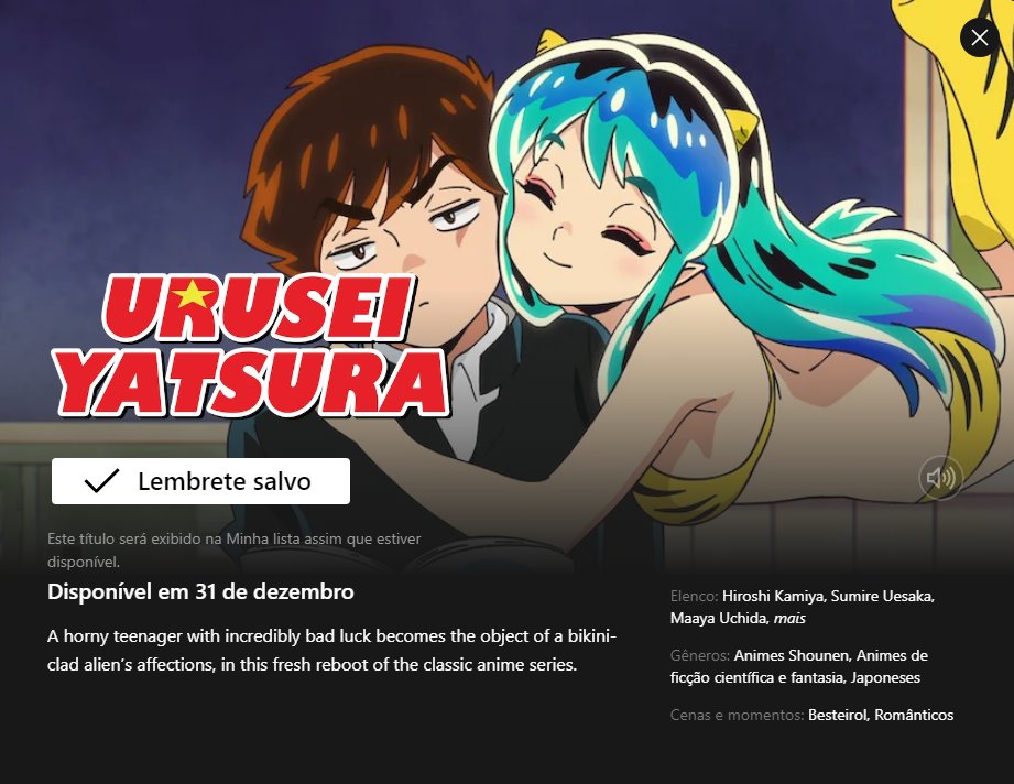 Já Tem Sabaody Dublado na Netflix Hoje? on X:  / X