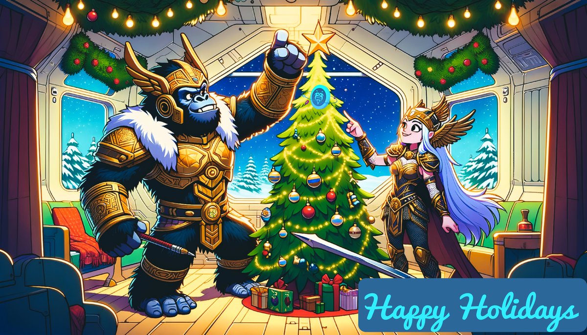 Happy @ScarQuest Holidays! 🎄🌟
Enjoy your time with your family, recharge your batteries and prepare for Velhalla ‼️

Remember 25th, we'll prepare a Launch Gaming Avaliable 🎮✨

Great things are coming, stay tuned 😁

#ScarQuest #HolidayGiveaway #OnChainGaming