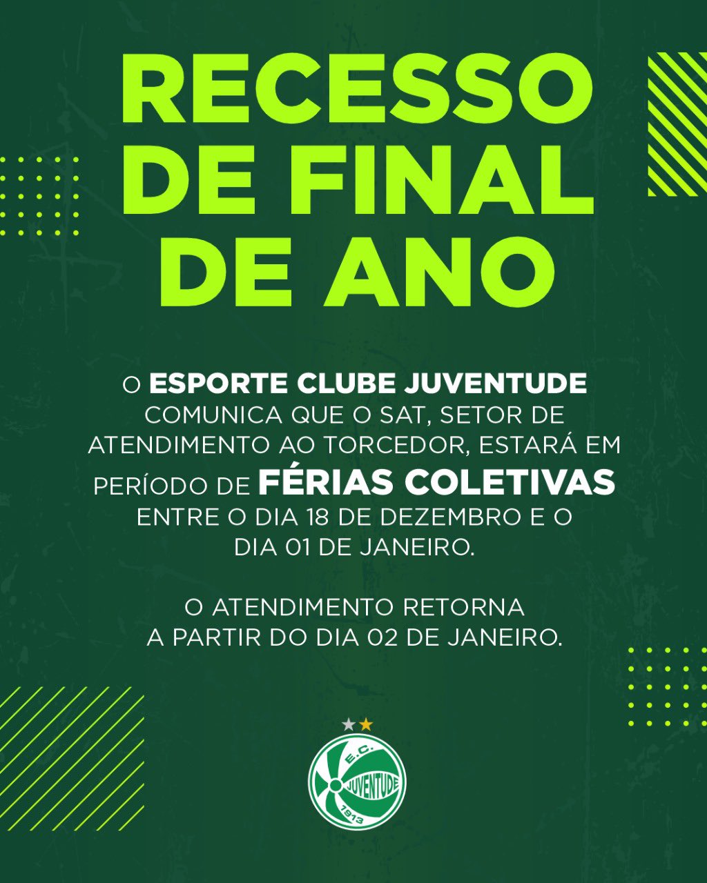 Esporte Clube Juventude - Site Oficial - Notícias