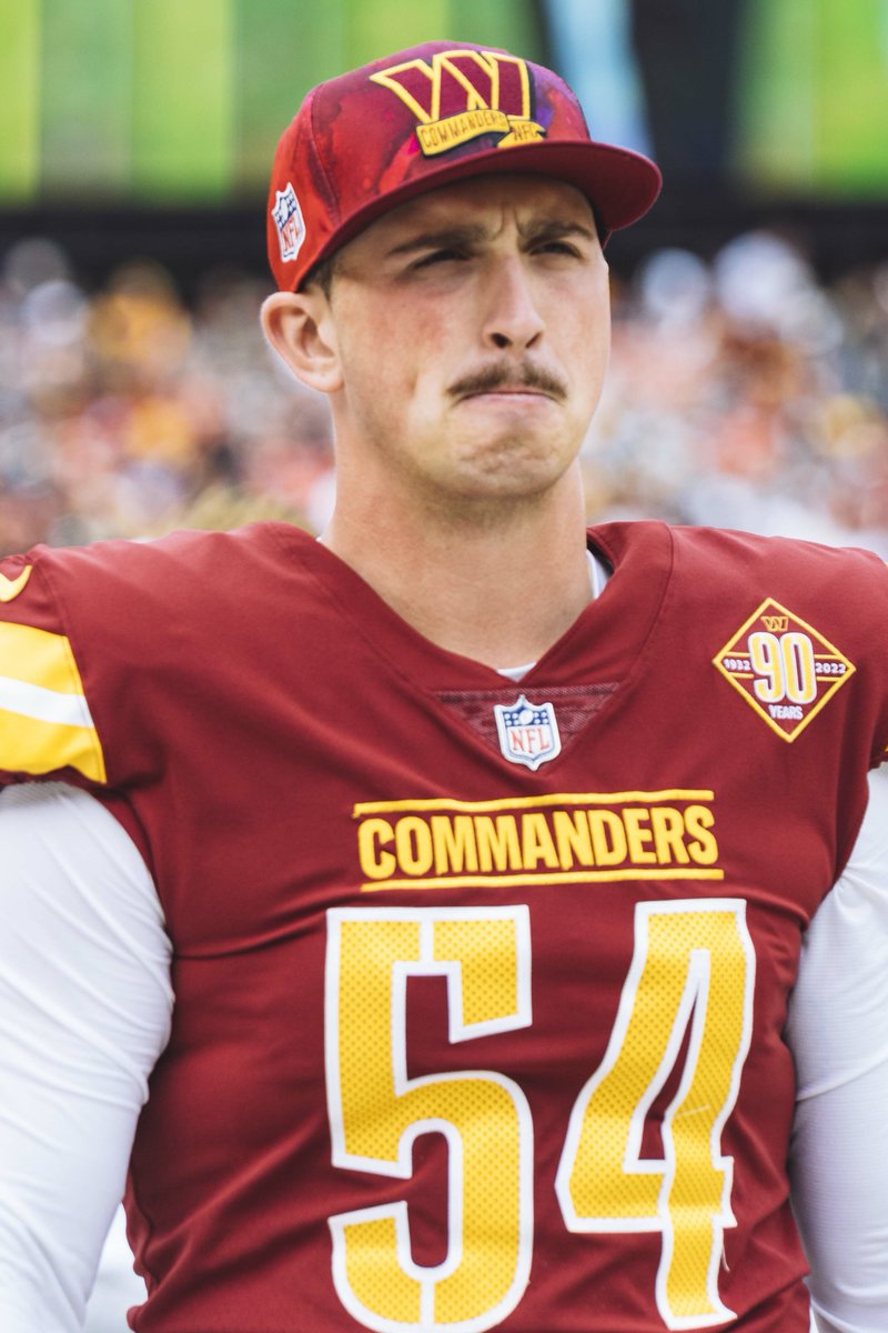 MySportsUpdate's tweet image. The #Commanders have released long-snapper Camaron Cheeseman.