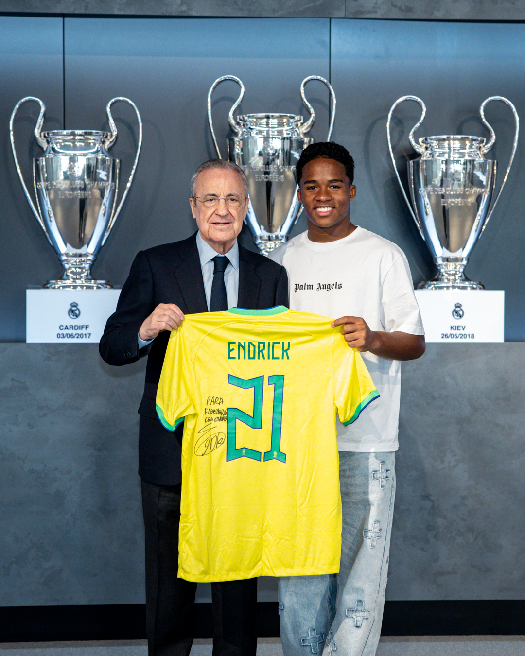 Endrick – Palmeiras to Real Madrid – 2024 – €47.5m | sportzpoint.com