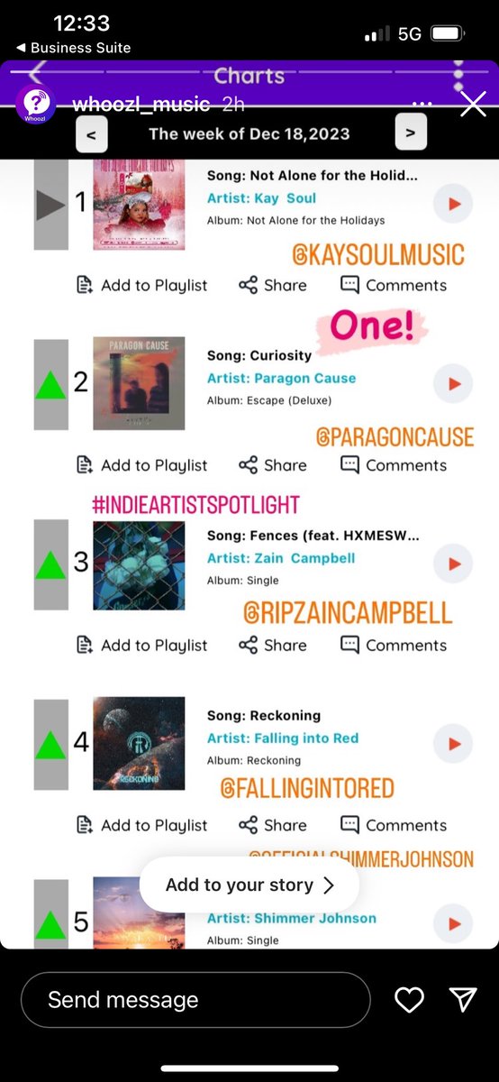 Thank you <a href="/whoozlmusic/">whoozl</a> and your listeners!!