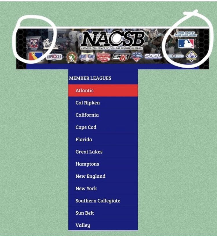 The ACBL is a proud member of the National Alliance of College Summer Baseball. The ALLIANCE is supported and sanctioned by both MLB & NCAA Looking to play in the most prestigious summer league in the NJ/LI area click link in bio