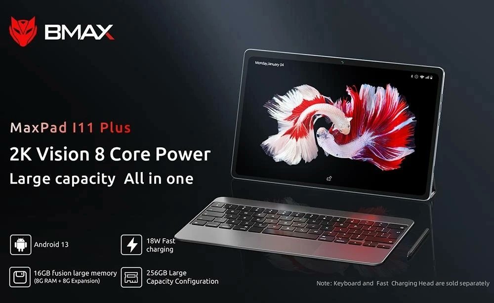 Buy_Globally's tweet image. MaxPad i11 Plus (new) 4G Tablet, 10.4&quot; 2000x1200 In-Cell IPS, UNISOC T606 Octa Core 1.6GHz
✅ Price $215.65 | Flash Sale + Coupon &quot;7BS4ZCDB&quot; = $150.94 ⚡ 
End time 2023-12-31 👉 fas.st/I-o8a

#BMAXMaxPadi11Plus #AndroidTablet #TabletTech #10InchTablet #InCellIPS