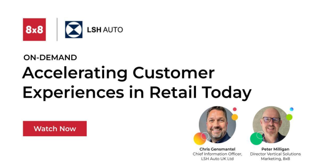 ptrmilligan's tweet image. Now on-demand: Chris Gensmantel, CIO at @LSHAutoUK, and Peter Milligan of @8x8 discuss how LSH Auto is advancing customer care and how you can apply the same learnings to your #retail business. #customerobsessedcommunications #XCaaS #CCaaS #UCaaS #CX bit.ly/4840P1u