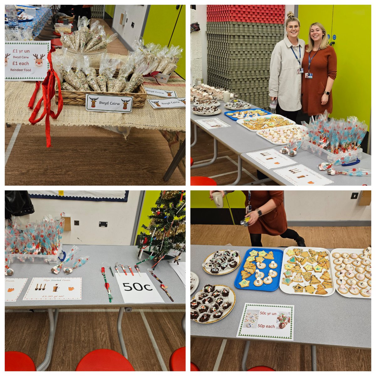 Diolch i'r <a href="/YFroCynraddPTA/">CRhA Ysgol Y Fro Cynradd PTA</a>  a'r holl staff am drefnu ffair Nadolig ffantastig eto eleni ac i bawb am gefnogi! Llawer o wynebau hapus iawn yn YGBM heno. 🙂🎅🎄