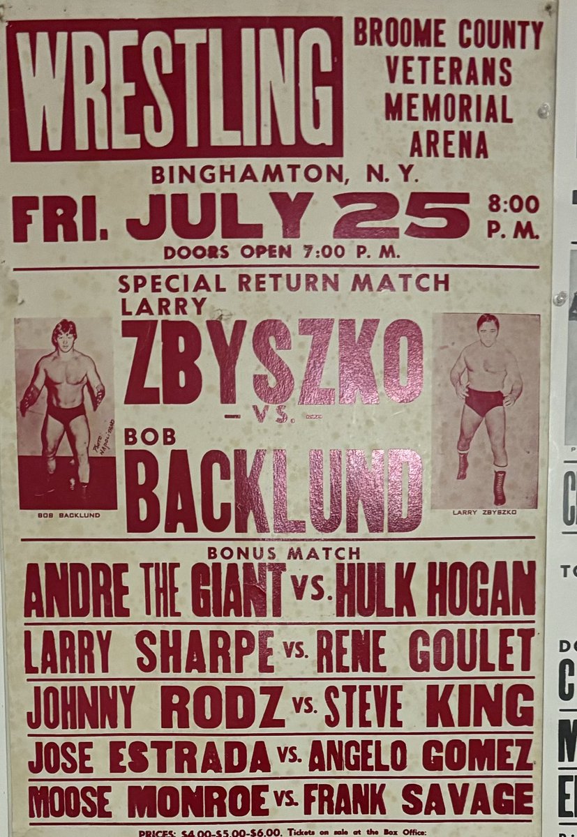 I have a collecting bug back!
look at this “Bonus Match”
⁦<a href="/davidlagreca1/">Dave LaGreca</a>⁩ ⁦<a href="/WrestlingIsKing/">Rasslin' History 101</a>⁩ ⁦<a href="/jon_boucher/">Jon Boucher</a>⁩ ⁦<a href="/JohnArezzi/">John Arezzi</a>⁩ ⁦<a href="/OldWrestlingPic/">Old Wrestling Pics</a>⁩ ⁦<a href="/RasslinGrenade/">The Wrestling Memory Grenade 🎙</a>⁩ ⁦<a href="/IanRiccaboni/">Ian Riccaboni</a>⁩ ⁦<a href="/HulkHogan/">Hulk Hogan</a>⁩ ⁦<a href="/TimHornbaker/">Tim Hornbaker</a>⁩ ⁦<a href="/MikePWInsider/">Mike Johnson</a>⁩